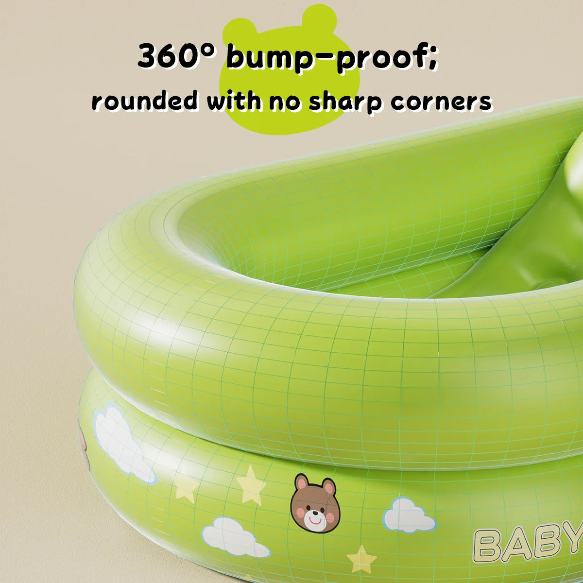 Inflatable Foldable Baby Bathtub Household Portable Shower Tub Newborn Infant Kids Bath Tub Sit And Lie Design Home Travel Use