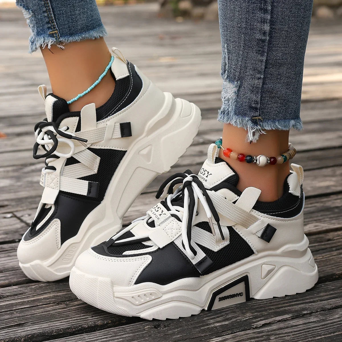 Women Sneakers 2024 New Spring Autumn Designer Shoes Lightweight Comfortable Sneakers Women Outdoor Platform Shoes for Women