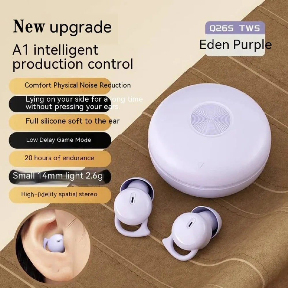 696 Sleep Wireless Earbuds Bluetooth In Ear Waterproof Headphones TWS Mini Invisible Earphones HIFI Stereo Sports Headset Game
