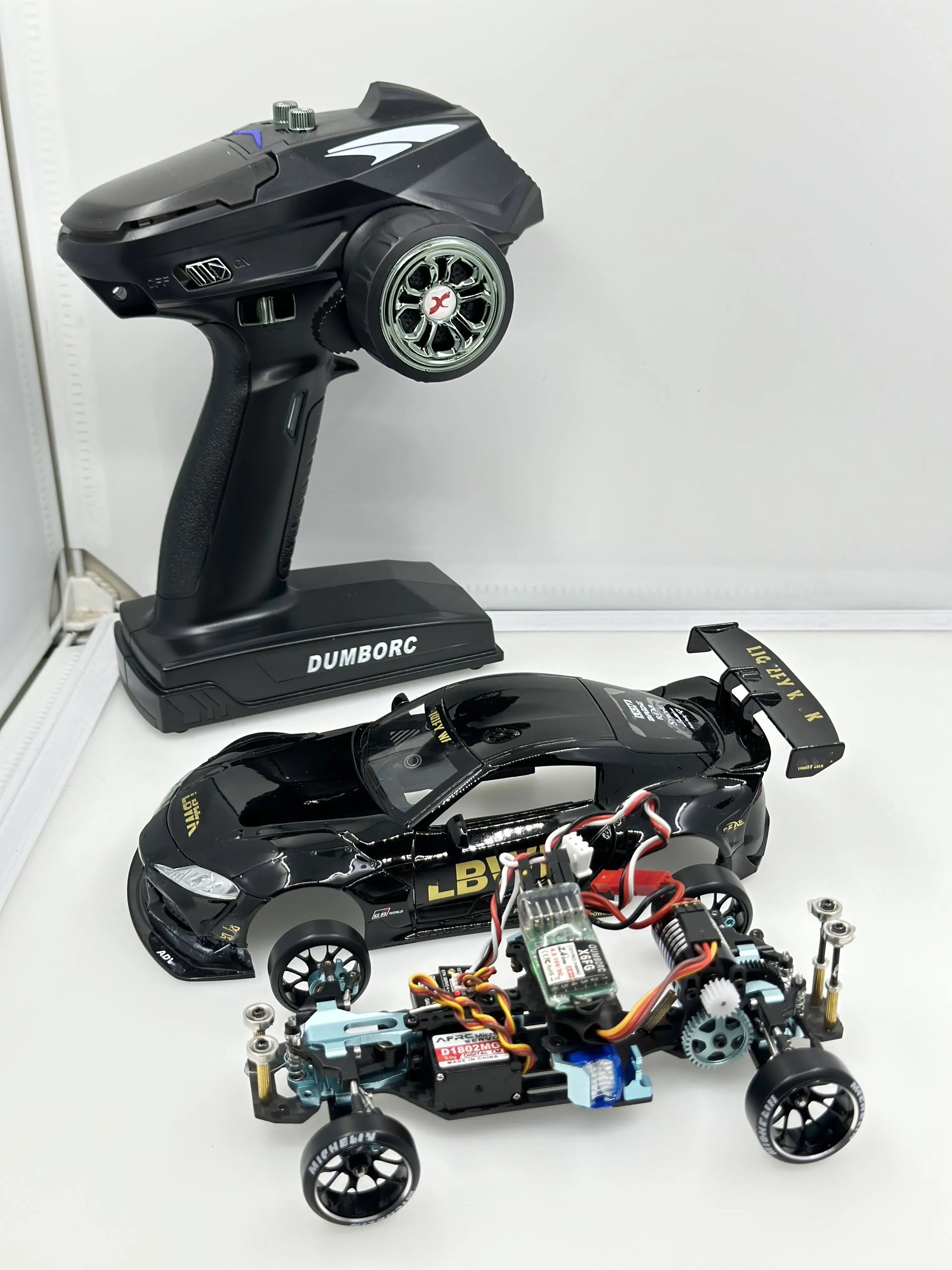 RC RWD Drift Racing Car 1/24 1/28 RTR Version with Brushless ESC Motor Electronics