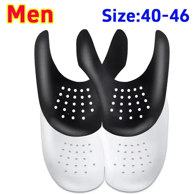 Shoe Crease Protectors Anti-wrinkle Lightweight Shoe Shield Inserts Protector for Sneakers Crack Toe Cap Support Shoes Stretcher