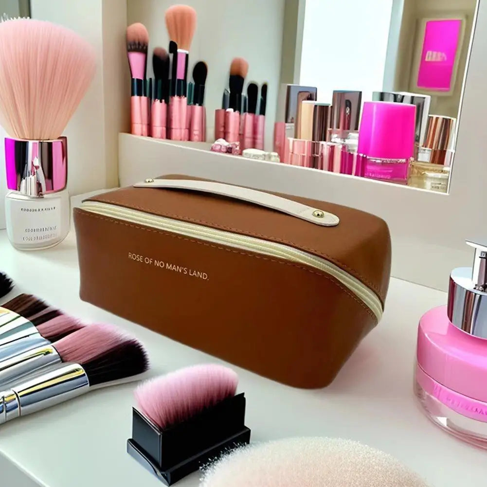 Makeup Organizer Female Toiletry Kit Bag Make Up Case Storage Pouch Luxury Lady Box Cosmetic Bag Organizer Bag For Travel Zip