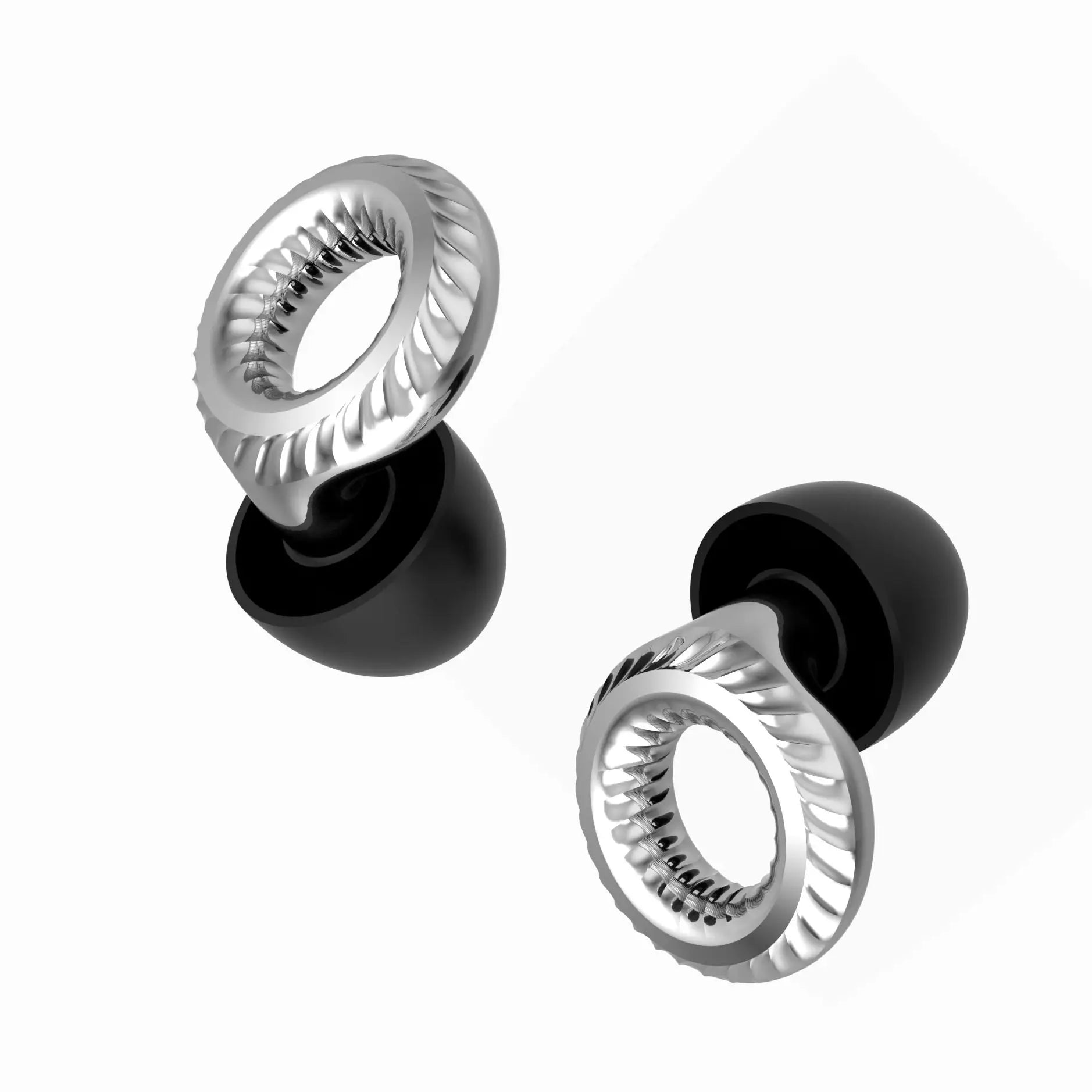 New Noise Cancelling Silicone Earbuds for Sleep Noise Cancelling - Sound Isolation and Noise Reduction Reduces Distract
