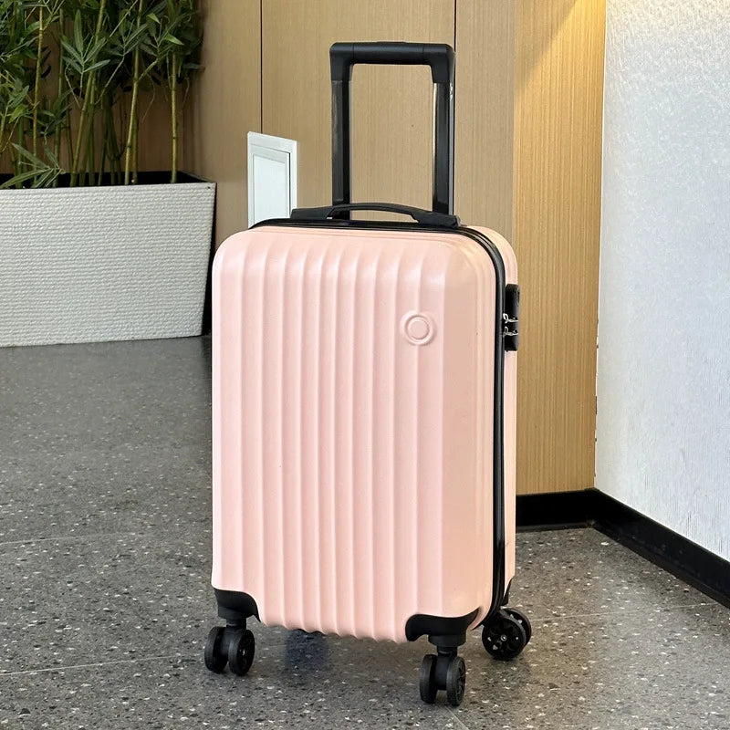New 20inch Luggage, Carry-On Trolley Case, Pc Thickened Hard Shell Material, High-Strength Compression Resistance, Suitable for Both Men and Women