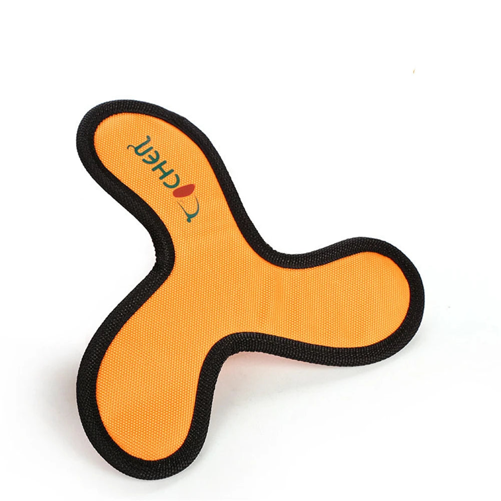 Flying Discs Dog Training Toy Oxford Cloth Pet Interactive Dart Bite Resistant Boomerang Puppy Chew Flying Saucer Toys