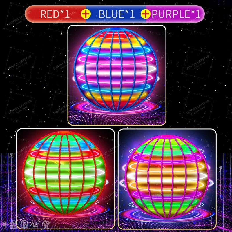 2026 AI Flying Orb Ball Toys Galaxy Cosmic Globe Boomerang Hover Ball Hand Drone Orbit Galactic Fidget Spinning Birthday Gift