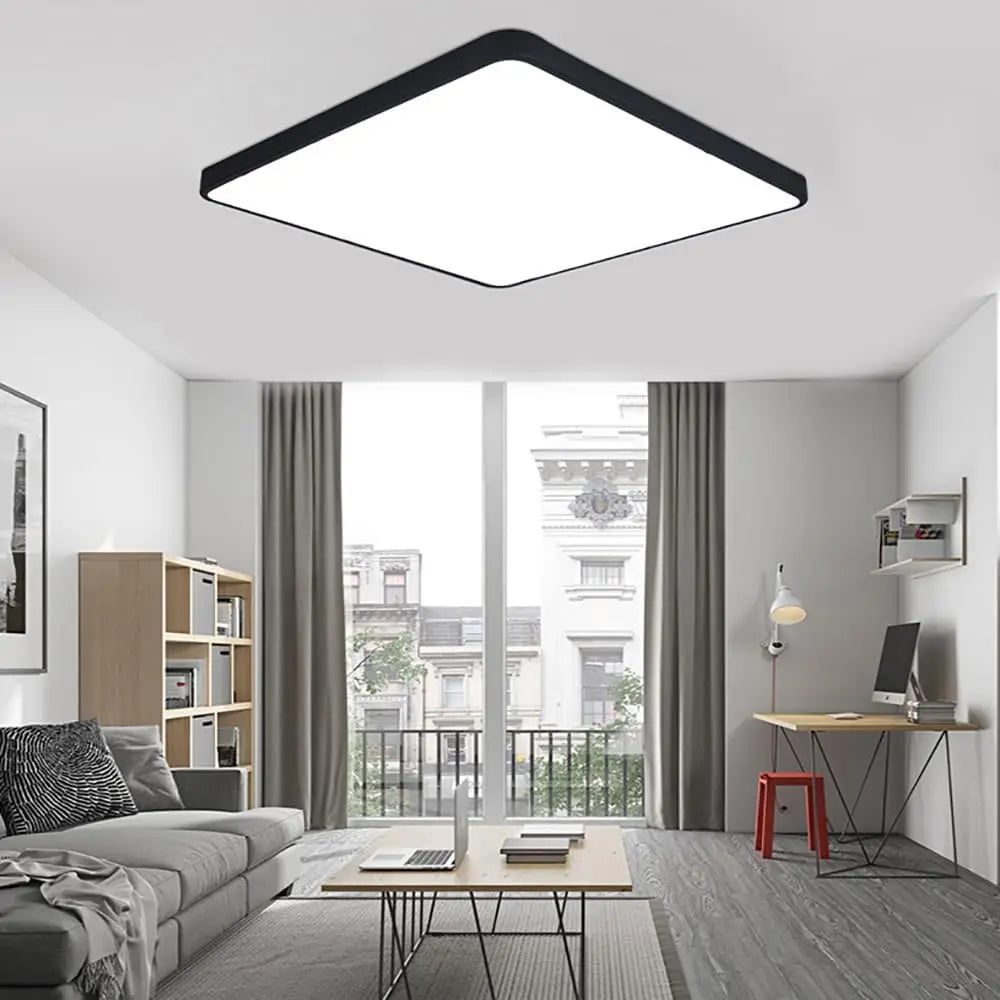 LED Ceiling Light Modern Dimmable Fixture for Bedroom Living Room Kitchen Hallway High Power Ultra Bright Home Decor Lamp Style