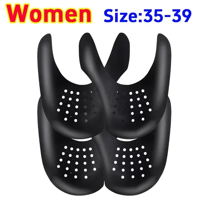 Shoe Crease Protectors Anti-wrinkle Lightweight Shoe Shield Inserts Protector for Sneakers Crack Toe Cap Support Shoes Stretcher
