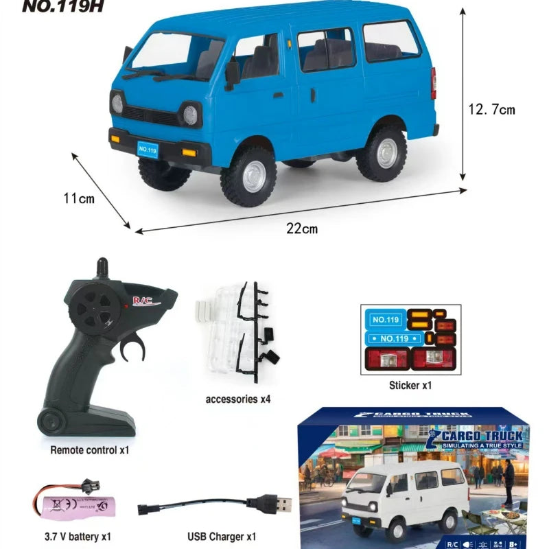 Speed RC Drift Truck Four Wheel Drive Road Competitive Realistic Model Vehicle Electric Remote Control Cars Boys Birthday Gifts