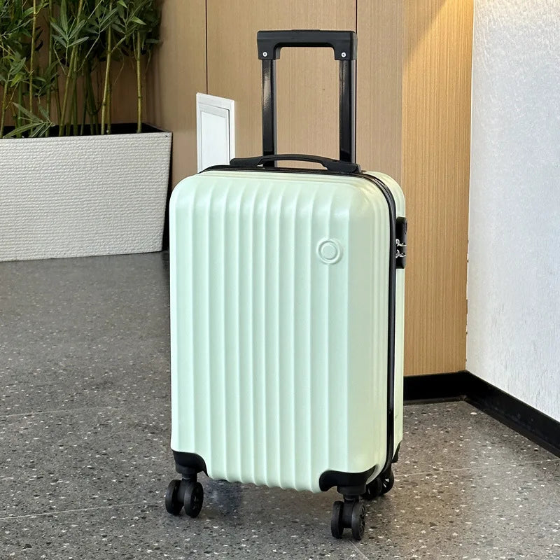 New 20inch Luggage, Carry-On Trolley Case, Pc Thickened Hard Shell Material, High-Strength Compression Resistance, Suitable for Both Men and Women