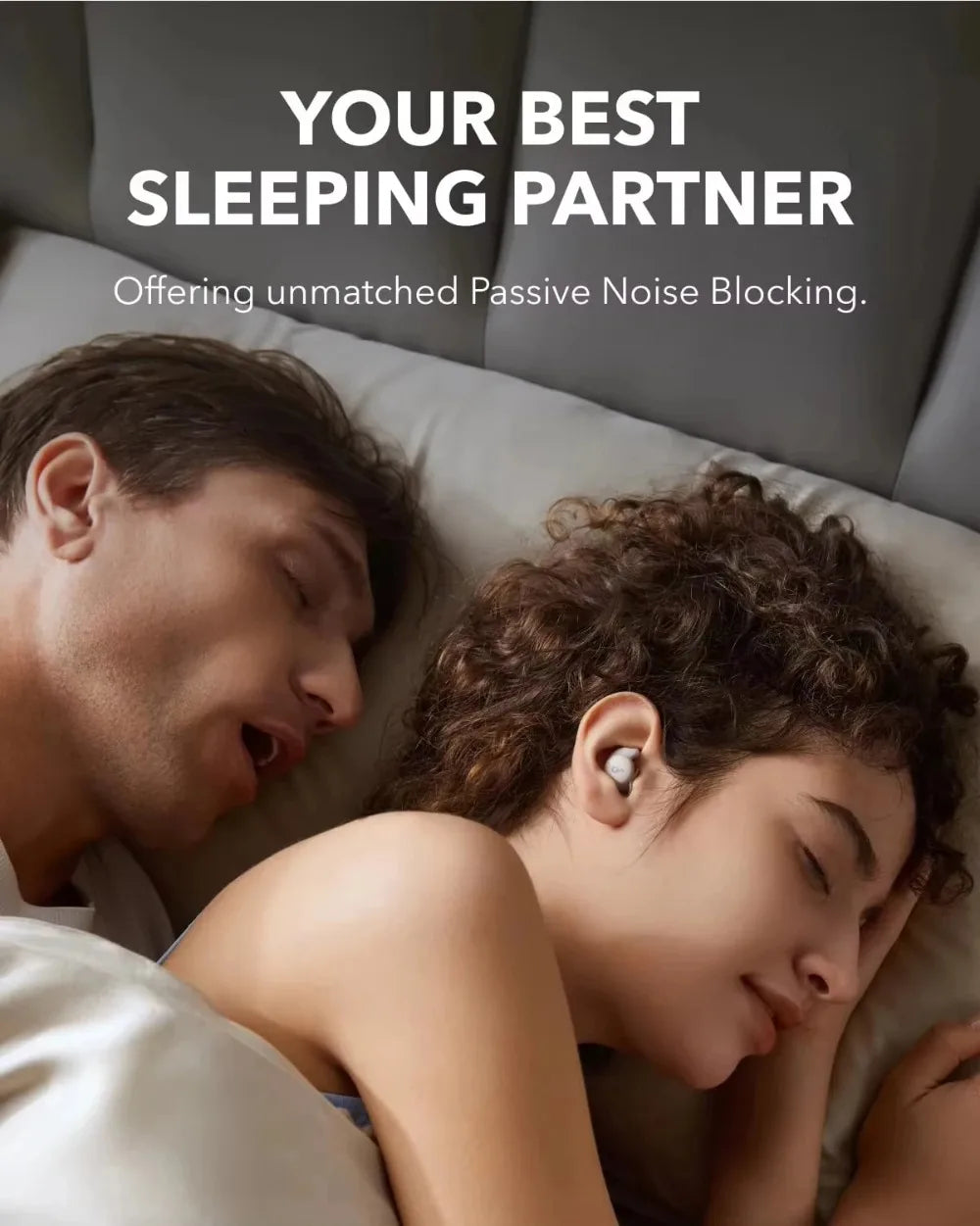Soundcore by Anker Sleep A20 Noise Blocking Sleep Earbuds, 80H Playtime, Bluetooth 5.3 Earphones for Side Sleepers
