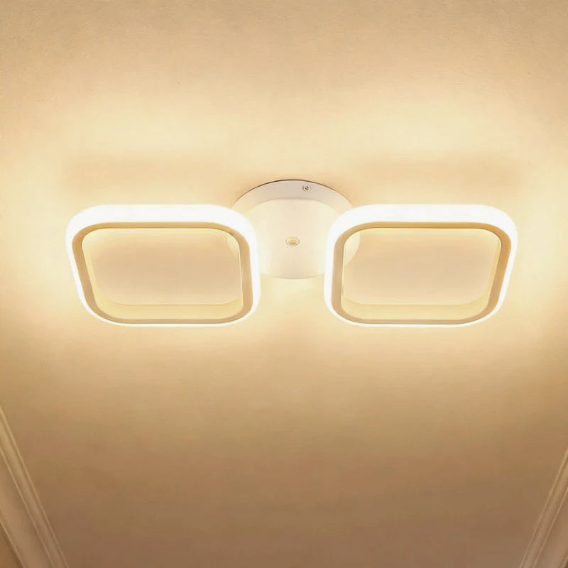 LED Ceiling Lamp Modern Style Geometric Shape Aisle Corridor Light Wall light Kitchen/ Bedroom Lighting 110V White/Warm light
