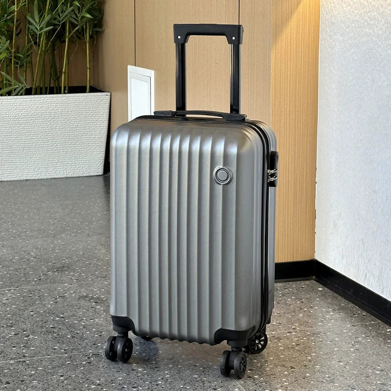 New 20inch Luggage, Carry-On Trolley Case, Pc Thickened Hard Shell Material, High-Strength Compression Resistance, Suitable for Both Men and Women