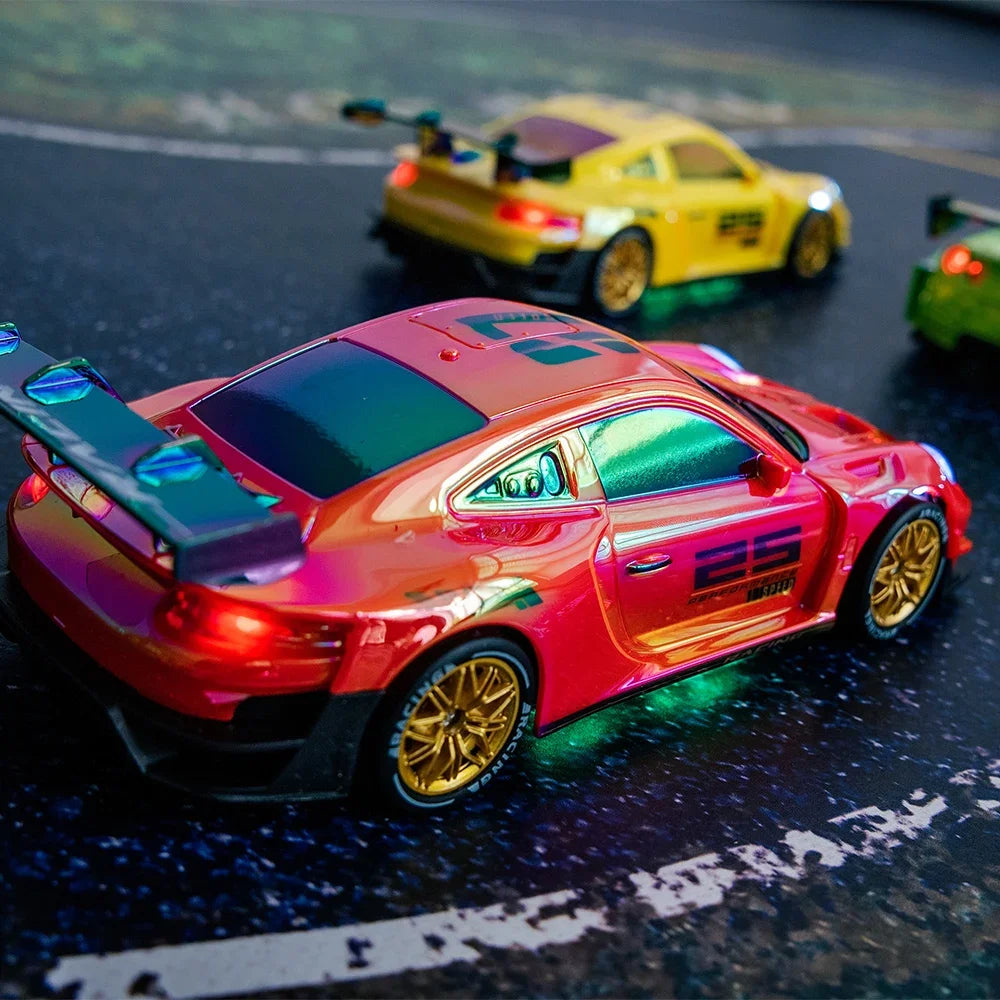 RC Drift Racing Toy, 2. 4GHz Four Wheel Drive, Cool Lights, Supports Multiplayer Competition