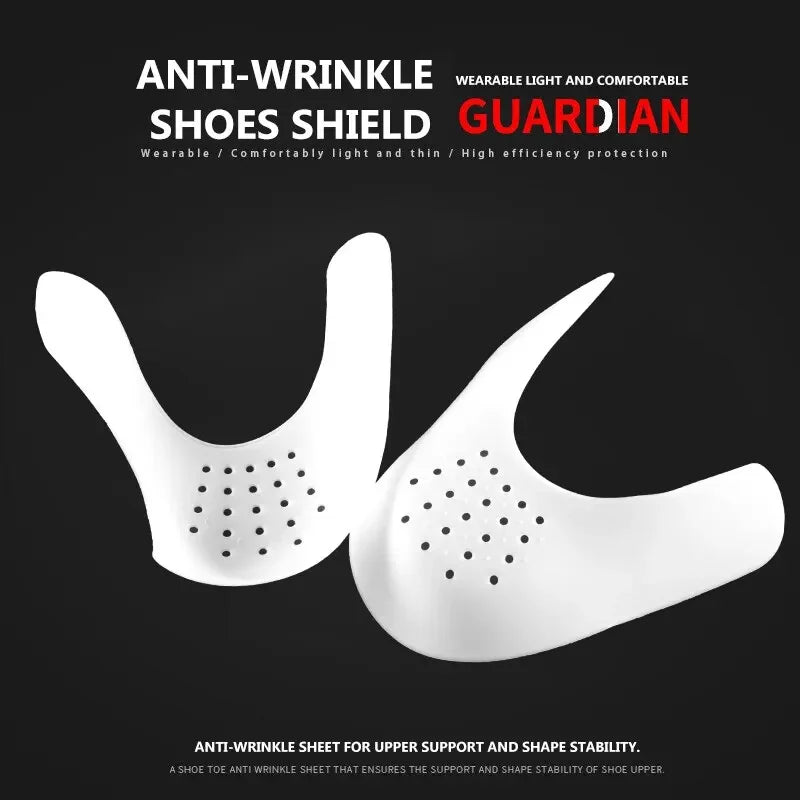 1 pair New Shoe Care Sneaker Anti Crease Toe Caps Protector Stretcher Expander Shaper Support Pad Shoes Accessories