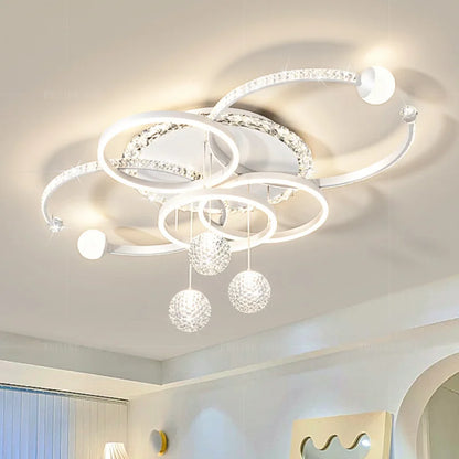 Modern LED Ceiling Light for Living Room Decor Pendant Light Interior Decoration Ceiling Luxury Chandelier Restaurant Lamp Villa