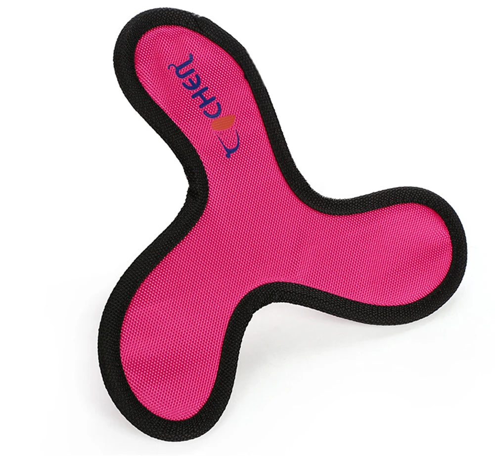 Flying Discs Dog Training Toy Oxford Cloth Pet Interactive Dart Bite Resistant Boomerang Puppy Chew Flying Saucer Toys