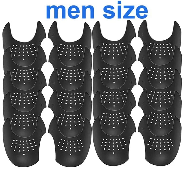 20Pcs Sneakers Anti Crease Protector Wrinkled Fold Shoes Support Toe Cap Sport Ball Shoe Head Stretcher Extender Shoe Protection