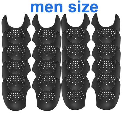 20Pcs Sneakers Anti Crease Protector Wrinkled Fold Shoes Support Toe Cap Sport Ball Shoe Head Stretcher Extender Shoe Protection