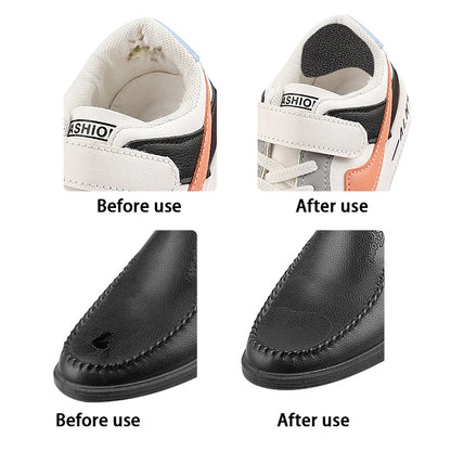 Sneaker Heel Protectors 1 Roll Leather Patche Leather Insole Patches Self-Adhesive Patches Heel Repair Foot Care Products