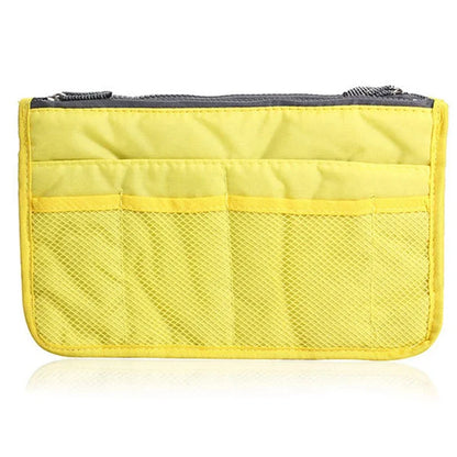 Travel Cosmetic Bags For Women Tote Insert Double Zipper Makeup Bag Toiletries Storage Bag Girl Outdoors Make Up Organizer