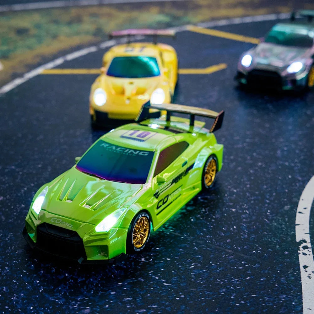 RC Drift Racing Toy, 2. 4GHz Four Wheel Drive, Cool Lights, Supports Multiplayer Competition