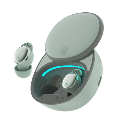 Wireless Sleep Earbuds In Ear Physical Noise Reduction Earphones For Side Sleepers Charging Case LED Display 5.5H Music Playback