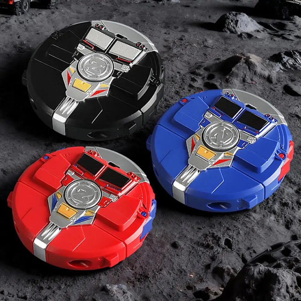 NEW Transformable Fidget Spinners Funny Sensory Fidget Toys Deformable DIY Round to Robot Fingertip Toys for Kids Party Gifts