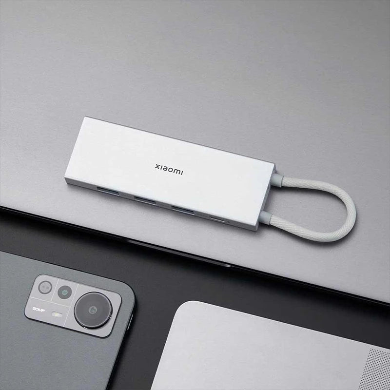 XIAOMI Type-C 5-in-1 Docking Station，Laptop USB Hub，HDMI 4K Ultra-high Definition Digital Interface，USB 3.0 Transmission