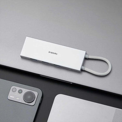 XIAOMI Type-C 5-in-1 Docking Station，Laptop USB Hub，HDMI 4K Ultra-high Definition Digital Interface，USB 3.0 Transmission