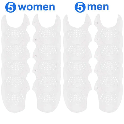 20Pcs Sneakers Anti Crease Protector Wrinkled Fold Shoes Support Toe Cap Sport Ball Shoe Head Stretcher Extender Shoe Protection