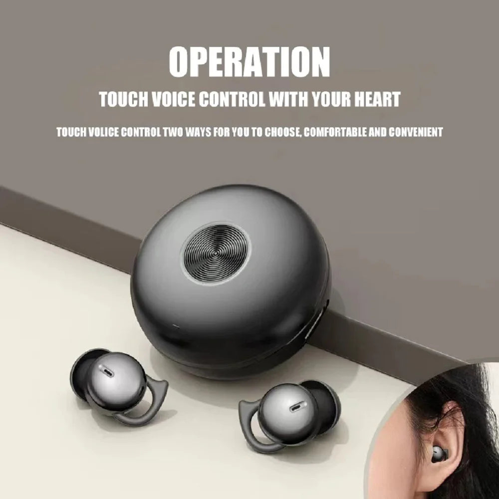 696 Sleep Wireless Earbuds Bluetooth In Ear Waterproof Headphones TWS Mini Invisible Earphones HIFI Stereo Sports Headset Game