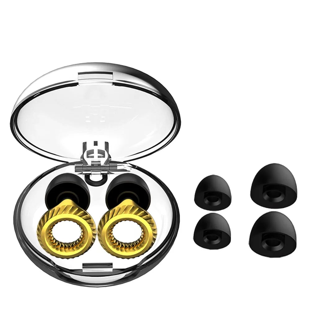 New Noise Cancelling Silicone Earbuds for  Sleep Noise Cancelling - Sound Isolation and Noise Reduction Reduces Distract