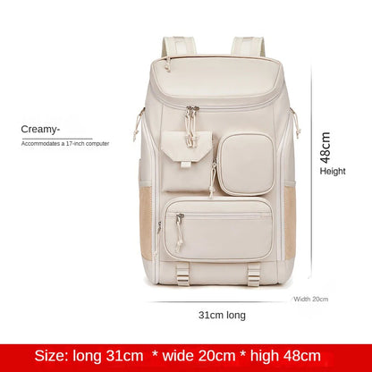 Travel Backpack custom logo Men Large Capacity Waterproof Casual Hikking bag print picture 17in Laptop Back Bag Outdoor Backpack