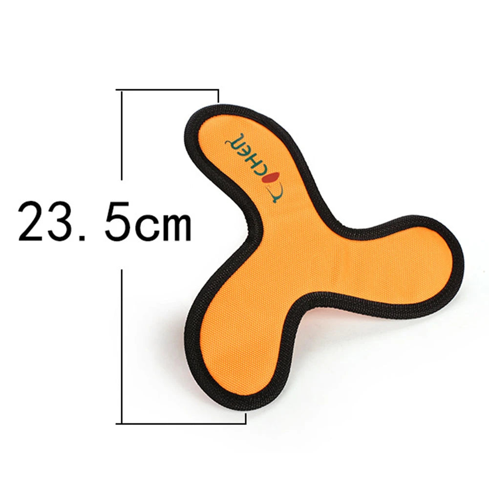 Flying Discs Dog Training Toy Oxford Cloth Pet Interactive Dart Bite Resistant Boomerang Puppy Chew Flying Saucer Toys