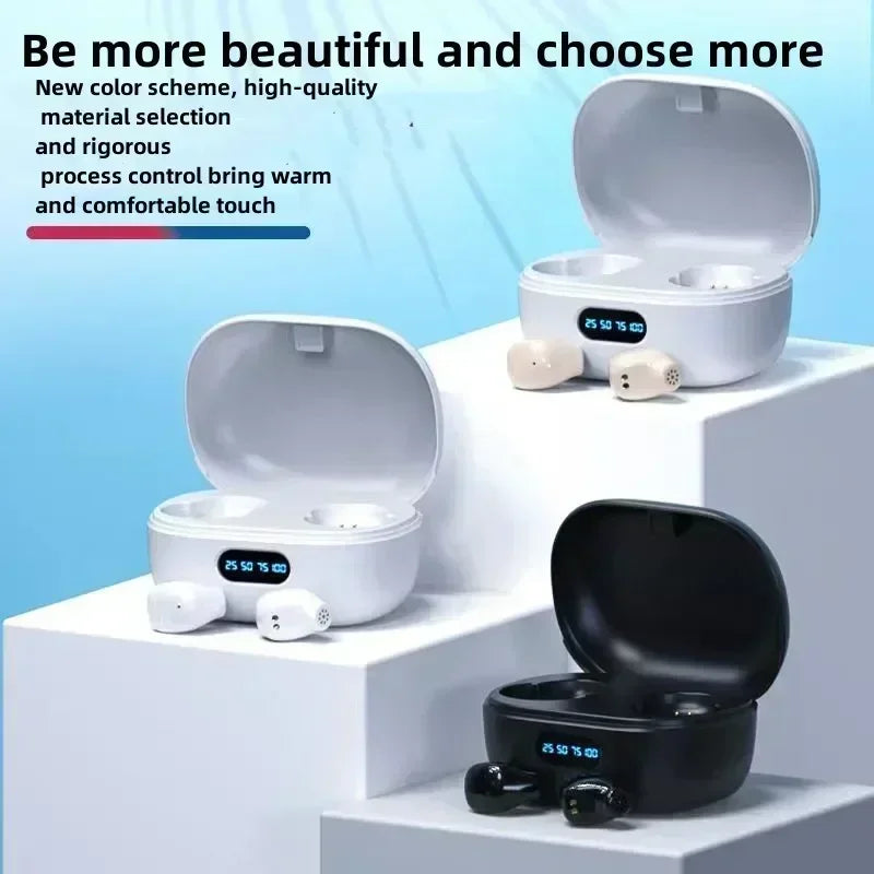 Hidden Earphones Wireless Bluetooth Headset Mini Sports Don&