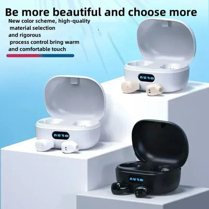 Hidden Earphones Wireless Bluetooth Headset Mini Sports Don&