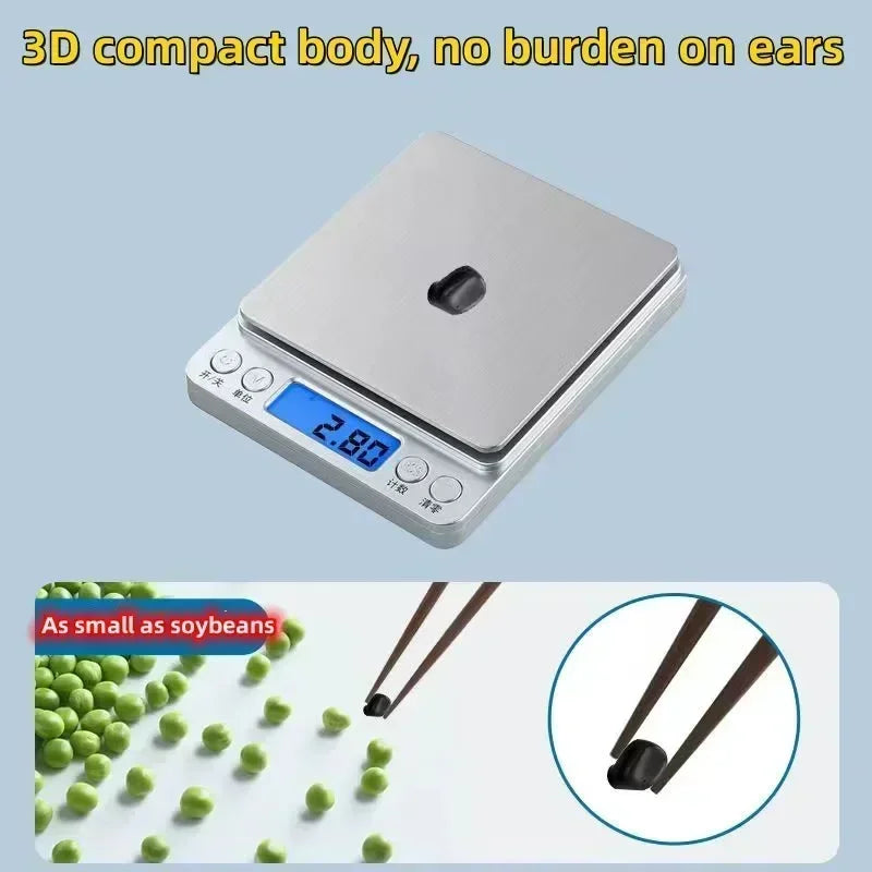 Hidden Earphones Wireless Bluetooth Headset Mini Sports Don&