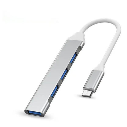 USB Type C to USB 3.0 A/USB A x3 Multi-function Docking Station Suitable For Devices With Standard Type C Interfaces Such Laptop