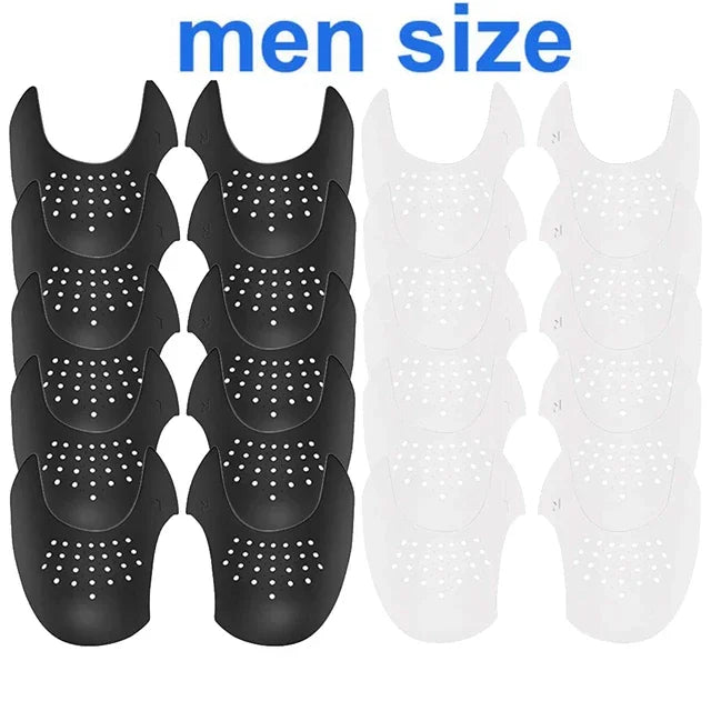 20Pcs Sneakers Anti Crease Protector Wrinkled Fold Shoes Support Toe Cap Sport Ball Shoe Head Stretcher Extender Shoe Protection