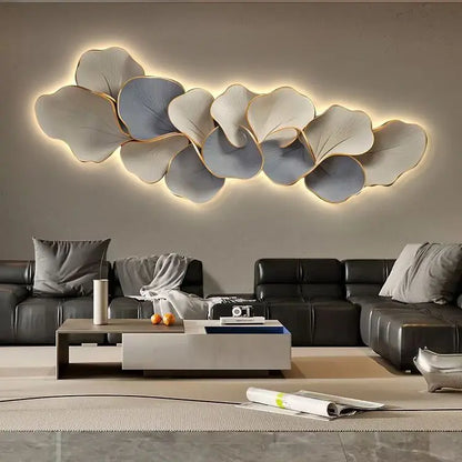 LED light light advanced sense new Chinese mural light modern light luxury living room sofa background wall painting bedroom