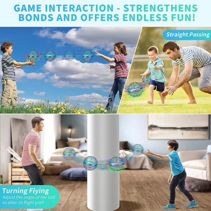 2026 AI Flying Orb Ball Toys Galaxy Cosmic Globe Boomerang Hover Ball Hand Drone Orbit Galactic Fidget Spinning Birthday Gift