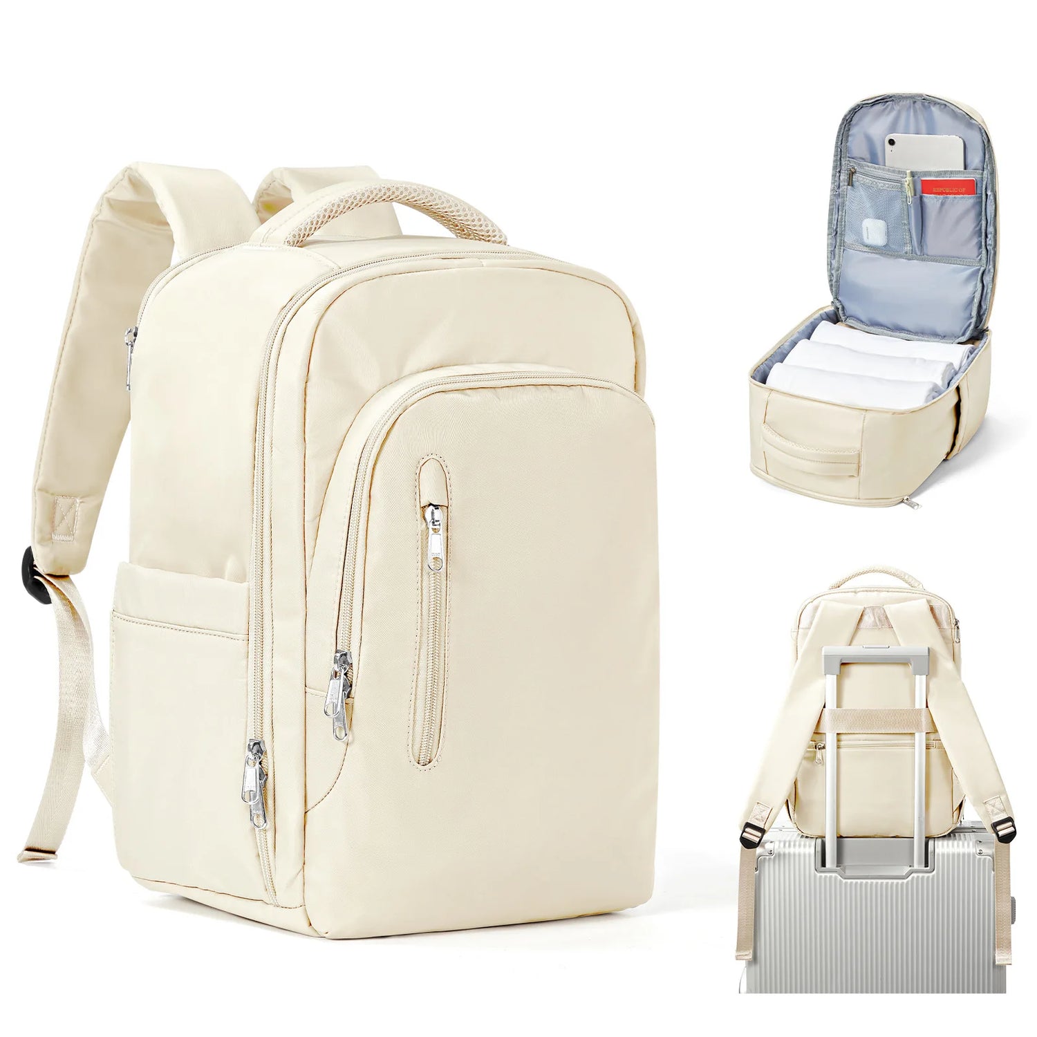 Travel Backpack for Men 40x20x25 Ryanair Bag Airplane 45x36x20 Easyjet Bussiness Laptop Backpack Women 30L Boarding Carry on Bag