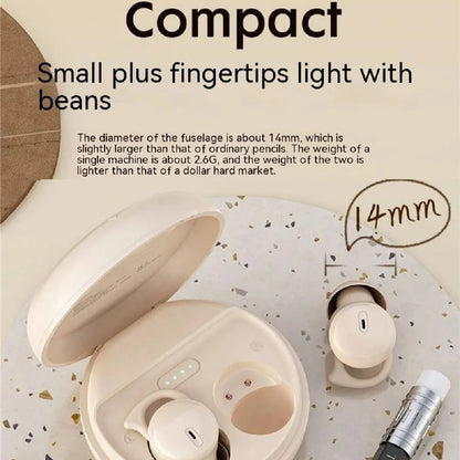 Sleep Wireless Earbuds Blue Tooth In Ear Waterproof Headphones TWS Mini Invisible Earphones HIFI Stereo Sports Headset Game