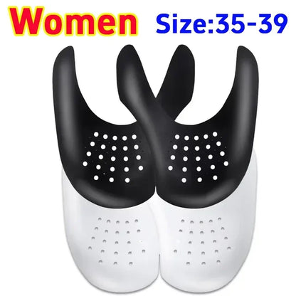 Shoe Crease Protectors Anti-wrinkle Lightweight Shoe Shield Inserts Protector for Sneakers Crack Toe Cap Support Shoes Stretcher