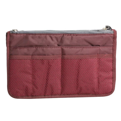 Travel Cosmetic Bags For Women Tote Insert Double Zipper Makeup Bag Toiletries Storage Bag Girl Outdoors Make Up Organizer