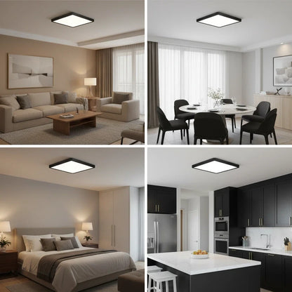 LED Ceiling Light Modern Dimmable Fixture for Bedroom Living Room Kitchen Hallway High Power Ultra Bright Home Decor Lamp Style