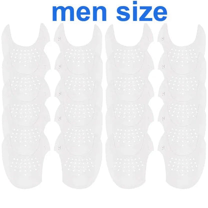 20Pcs Sneakers Anti Crease Protector Wrinkled Fold Shoes Support Toe Cap Sport Ball Shoe Head Stretcher Extender Shoe Protection