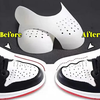 Shoe Crease Protectors Anti-wrinkle Lightweight Shoe Shield Inserts Protector for Sneakers Crack Toe Cap Support Shoes Stretcher