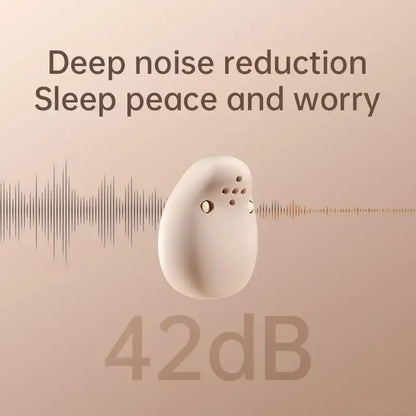 Wireless TWS Earphones Noise Cancelling Hidden Ear Buds Bluetooth Headphones Mini Invisible in-Ear Sleep Earbuds for Sleeping